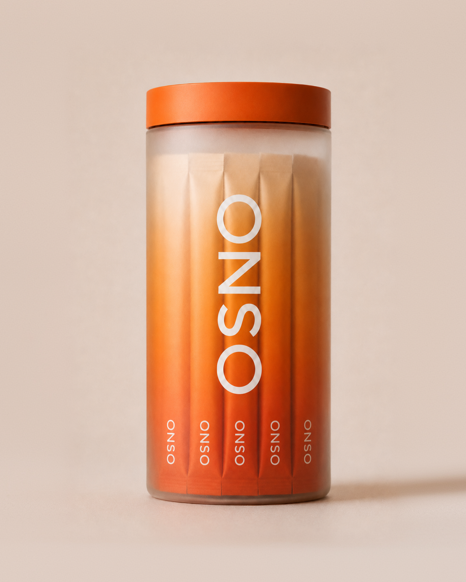 The Starter Kit container filled with ONSO stick packs